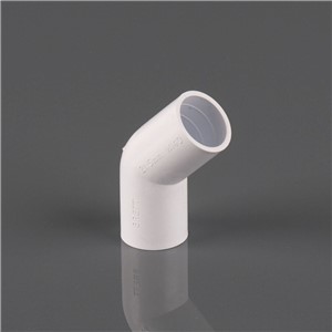 21.5MM 135 DEGREE BEND, WHITE