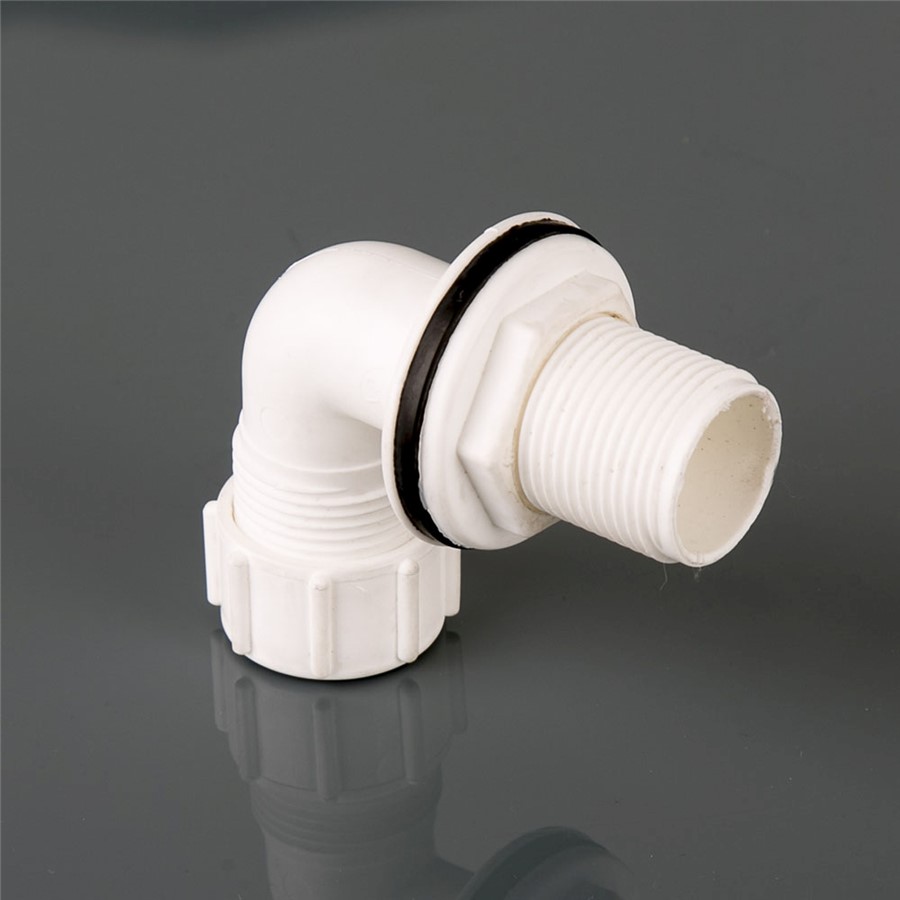 21.5MM BENT TANK CONNECTOR, WHITE