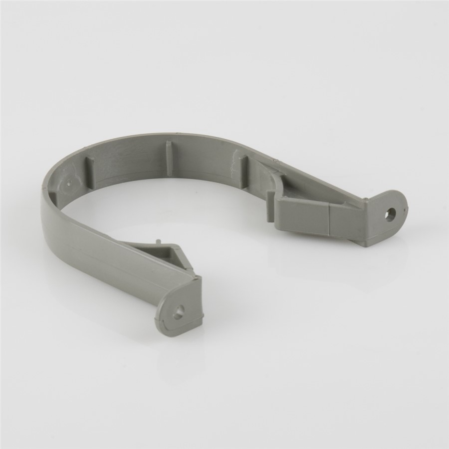 32MM PIPE CLIP, GREY OLIVE, FOR SOLVENT WELD PIPE