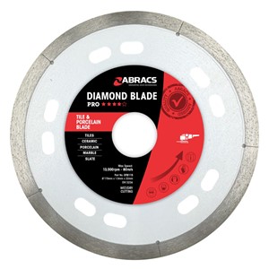 ABRACS ULTRA THIN TILE BLADE- DIAMOND BLADE PRO 115 X 22 X 1.0MM