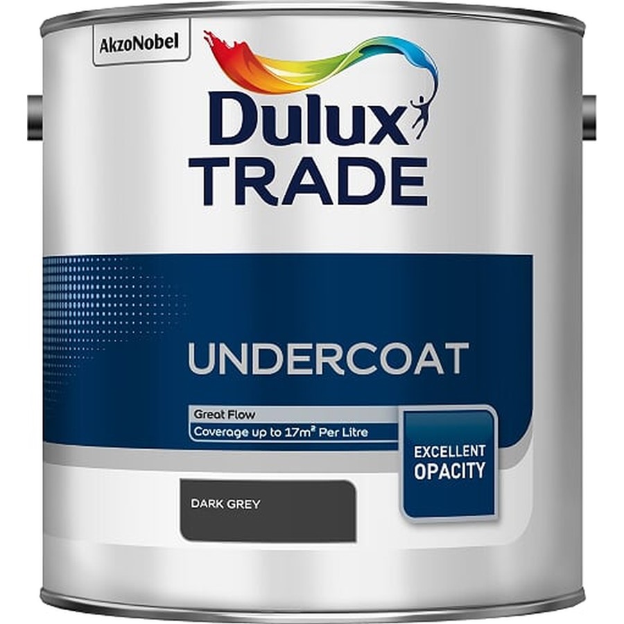 DULUX TRADE UNDERCOAT DARK GREY 2.5LT