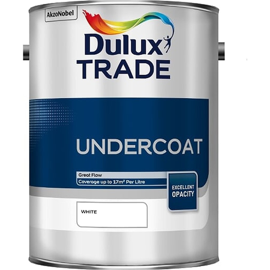 DULUX TRADE UNDERCOAT WHITE 5LT