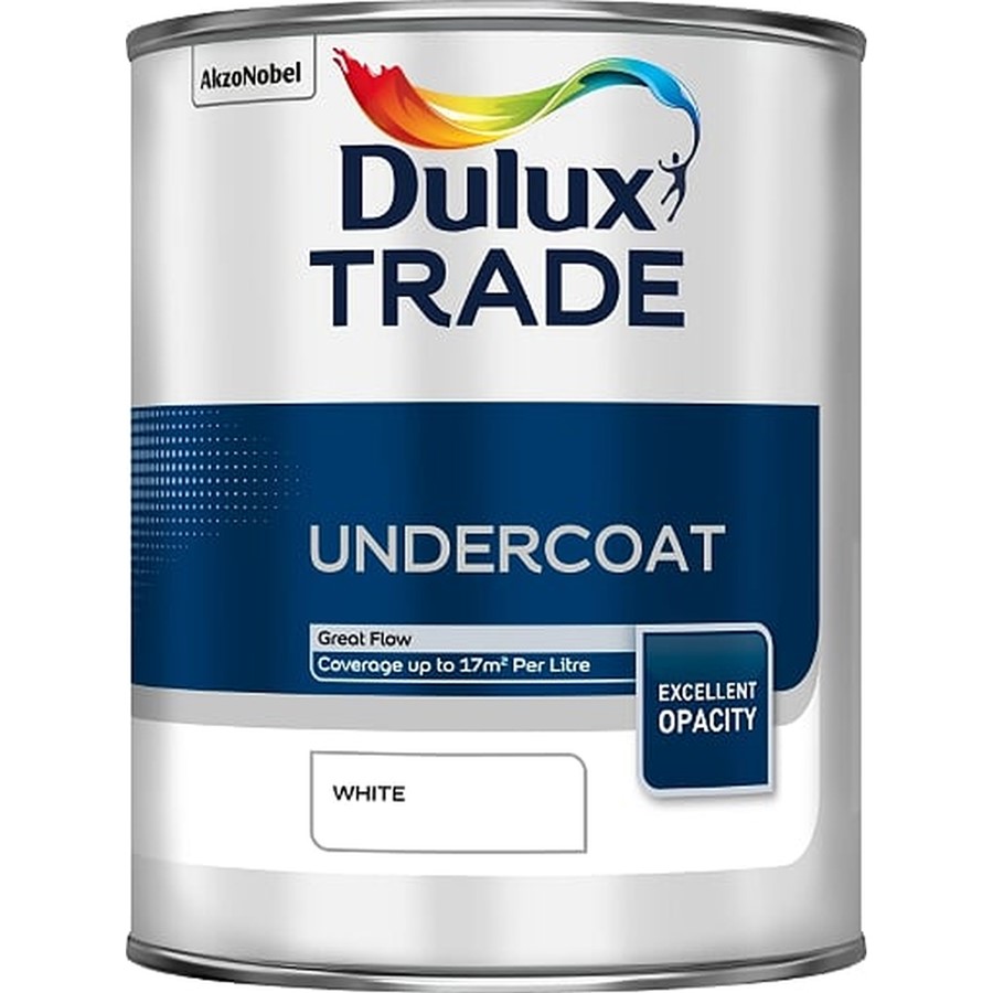 DULUX TRADE UNDERCOAT WHITE 1LT