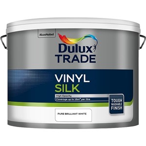 DULUX TRADE VINYL SILK PBW 10LT