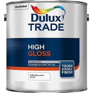 DULUX TRADE HIGH GLOSS PBW 2.5LT