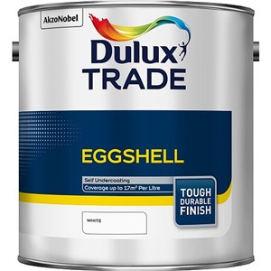 DULUX TRADE EGGSHELL WHITE 2.5LT
