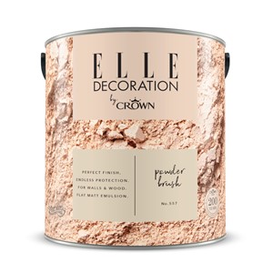 CROWN ELLE DECORATION FLAT MATT POWDER BRUSH NO.557 2.5LT