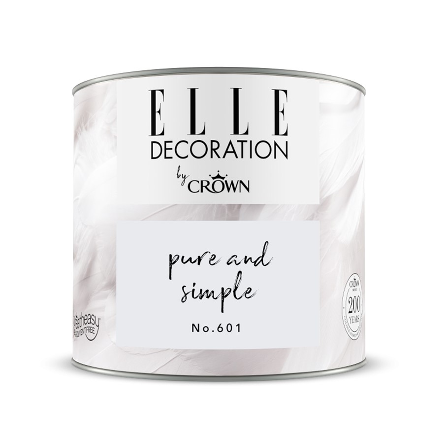 CROWN ELLE DECORATION FLAT MATT PURE & SIMPLE NO.601 125ML