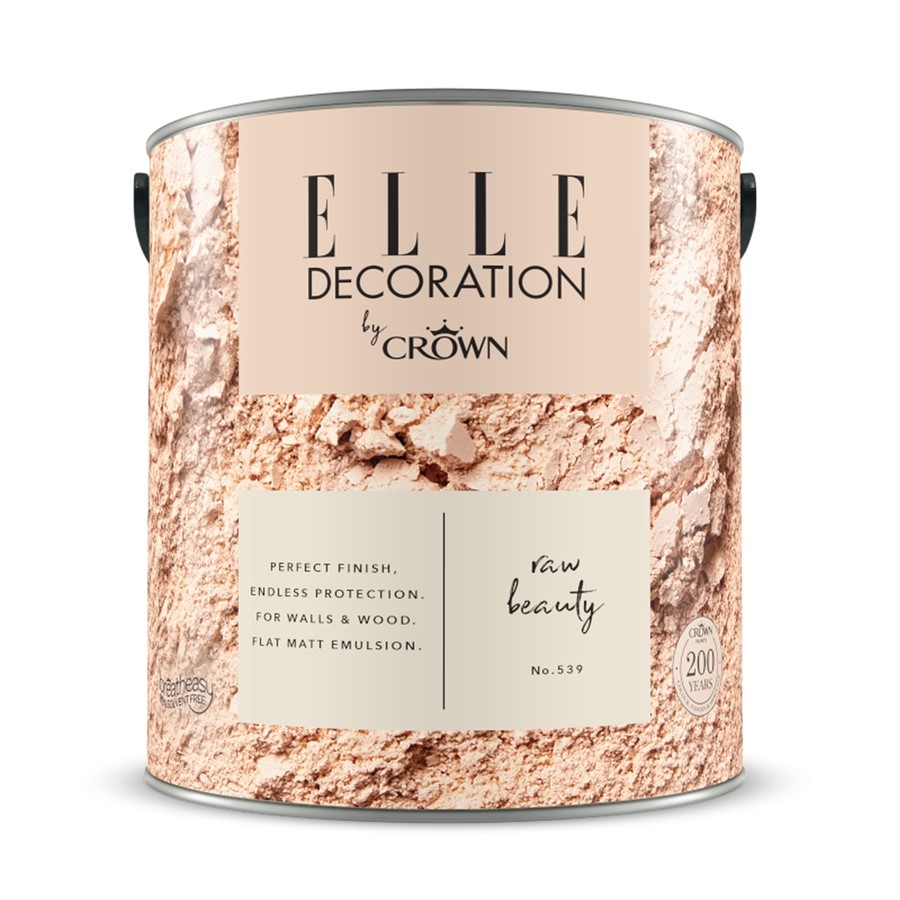 CROWN ELLE DECORATION FLAT MATT RAW BEAUTY NO.539 2.5LT