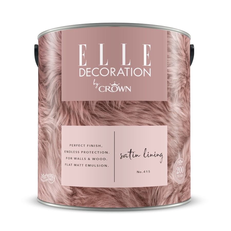 CROWN ELLE DECORATION FLAT MATT SATIN LINING NO.415 2.5LT