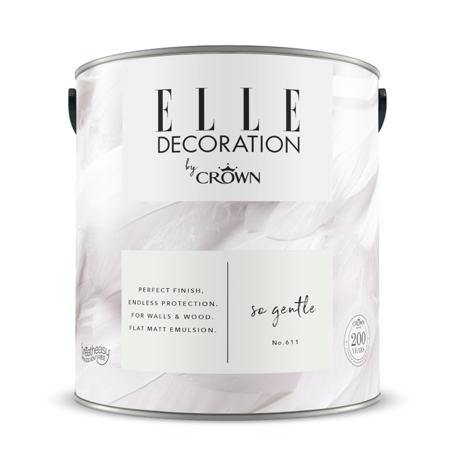 CROWN ELLE DECORATION FLAT MATT SO GENTLE NO.611 2.5LT