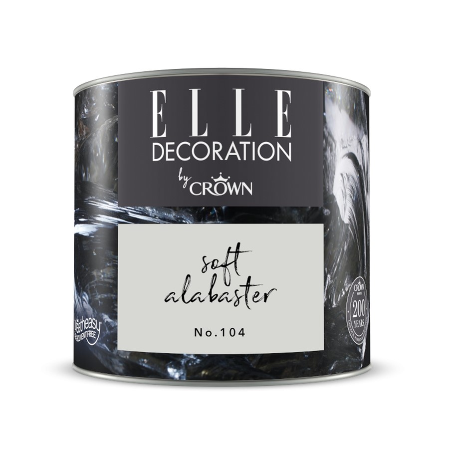 CROWN ELLE DECORATION FLAT MATT SOFT ALABASTER NO.104 125ML