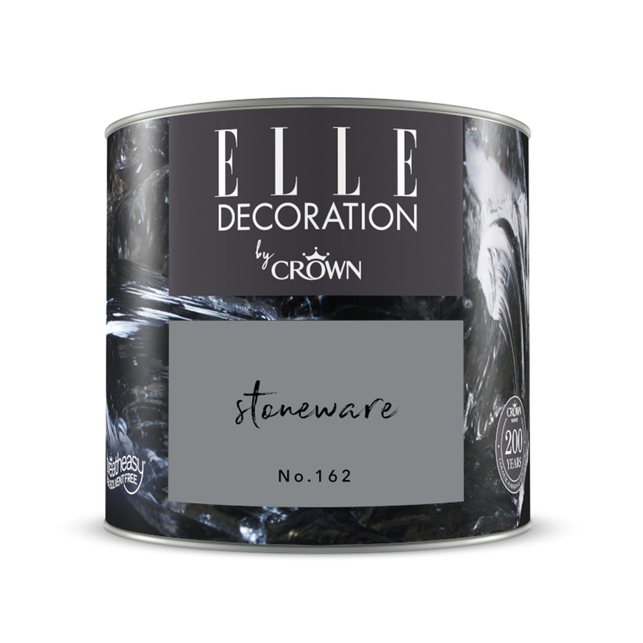 CROWN ELLE DECORATION FLAT MATT STONEWARE NO.162 125ML