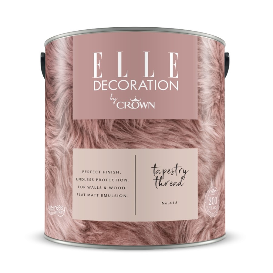 CROWN ELLE DECORATION FLAT MATT TAPESTRY THREAD NO.418 2.5LT