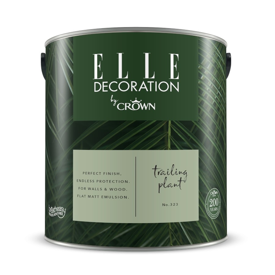 CROWN ELLE DECORATION FLAT MATT TRAILING PLANT NO.323 2.5LT