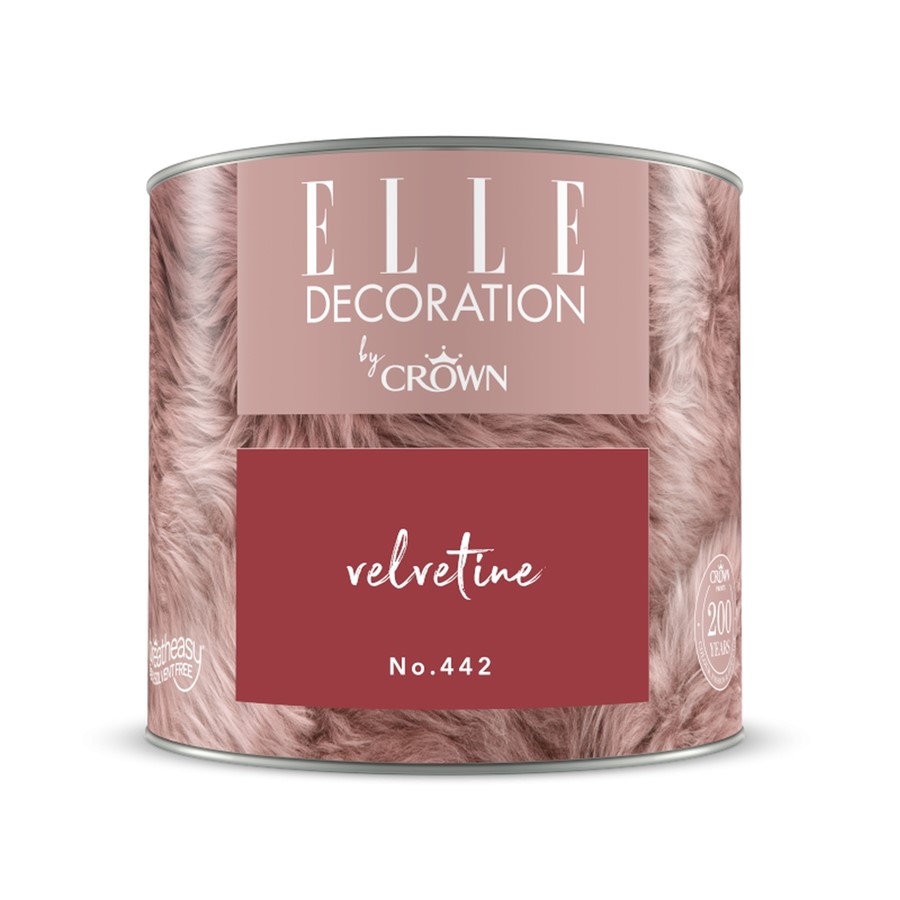 CROWN ELLE DECORATION FLAT MATT VELVETINE NO.442 125ML