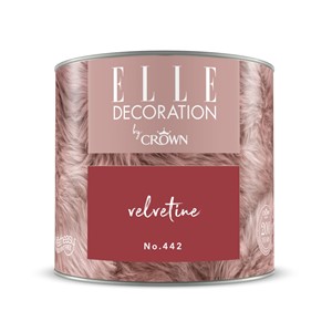 CROWN ELLE DECORATION FLAT MATT VELVETINE NO.442 125ML