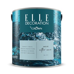 CROWN ELLE DECORATION FLAT MATT WAVE AFTER WAVE NO.212 2.5LT