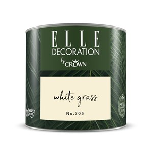 CROWN ELLE DECORATION FLAT MATT WHITE GRASS NO.305 125ML