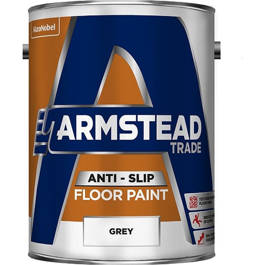 ARMSTEAD TRADE ANTI-SLIP FLOOR PAINT GREY 5L