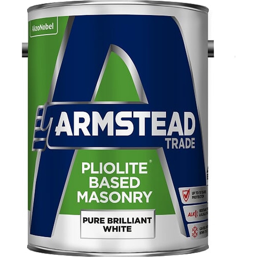 ARMSTEAD TRADE PLIOLITE MASONRY B/WHITE 5L