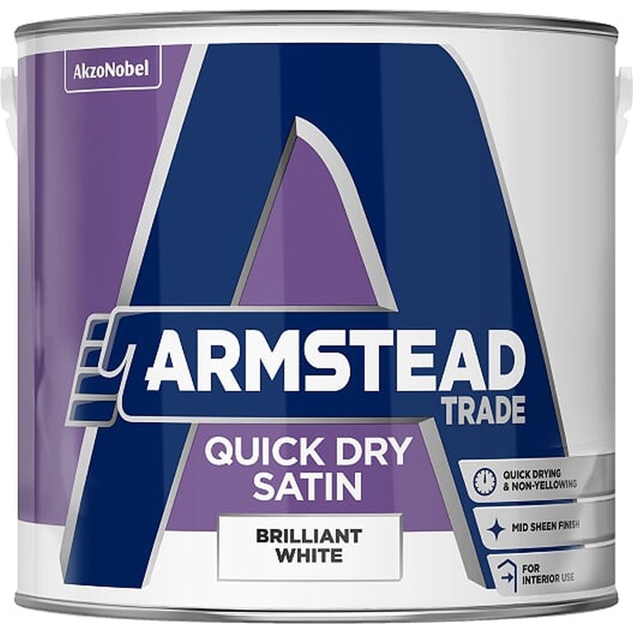 ARMSTEAD TRADE QUICK DRY SATIN B/WHITE 2.5L