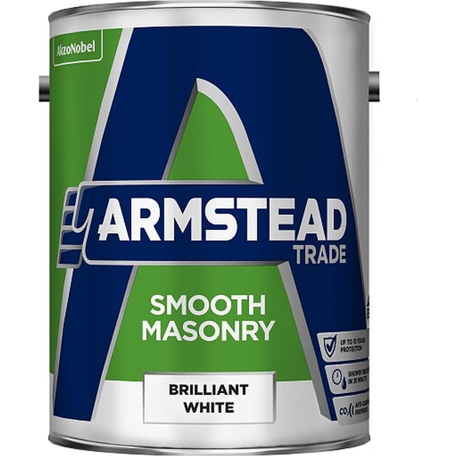 ARMSTEAD TRADE SMOOTH MASONRY B/WHITE 5L