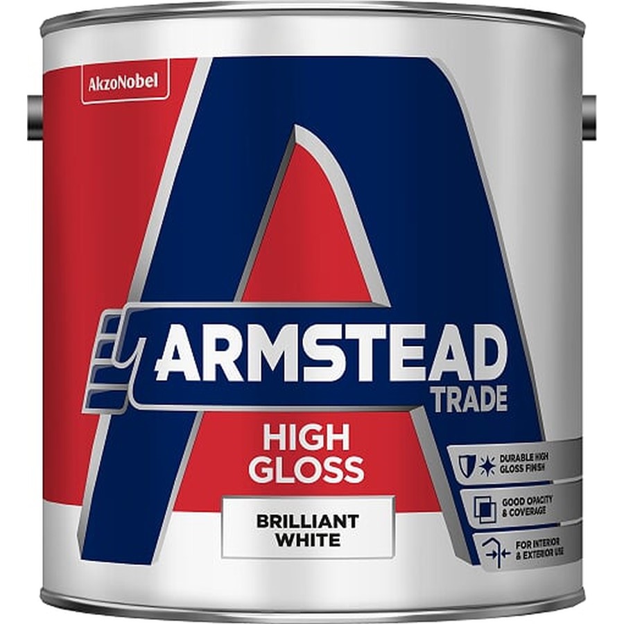 ARMSTEAD TRADE HIGH GLOSS BRILLIANT WHITE 2.5LT