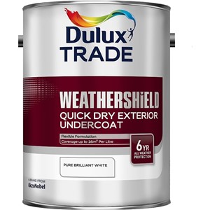 DULUX TRADE WEATHERSHIELD QUICK DRY UNDERCOAT PBW 5L