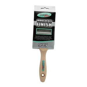 AXUS DECOR  GREY IMMACULATE FINISH BRUSH 3"