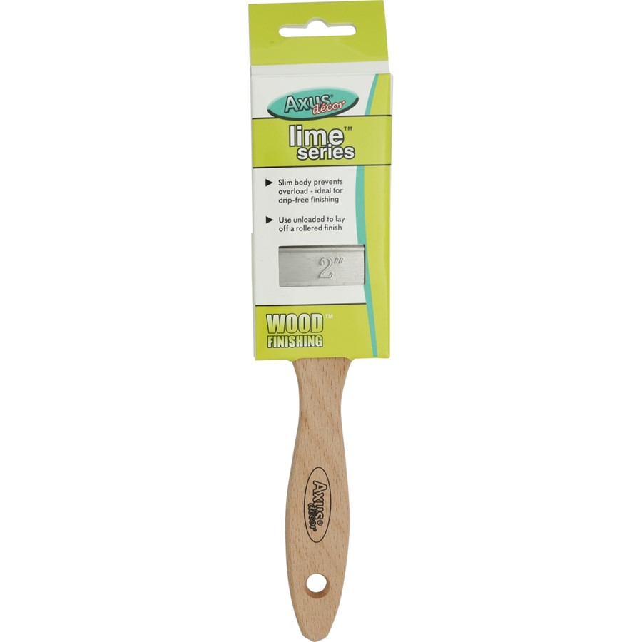 AXUS DECOR LIME WOOD FINISHING BRUSH 2" (51MM)