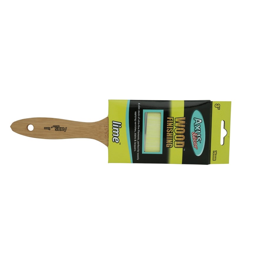 AXUS DECOR LIME WOOD FINISHING BRUSH 3" (76MM)