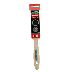 AXUS DECOR RED SUPER SMOOTH BRUSH 1" (25MM)