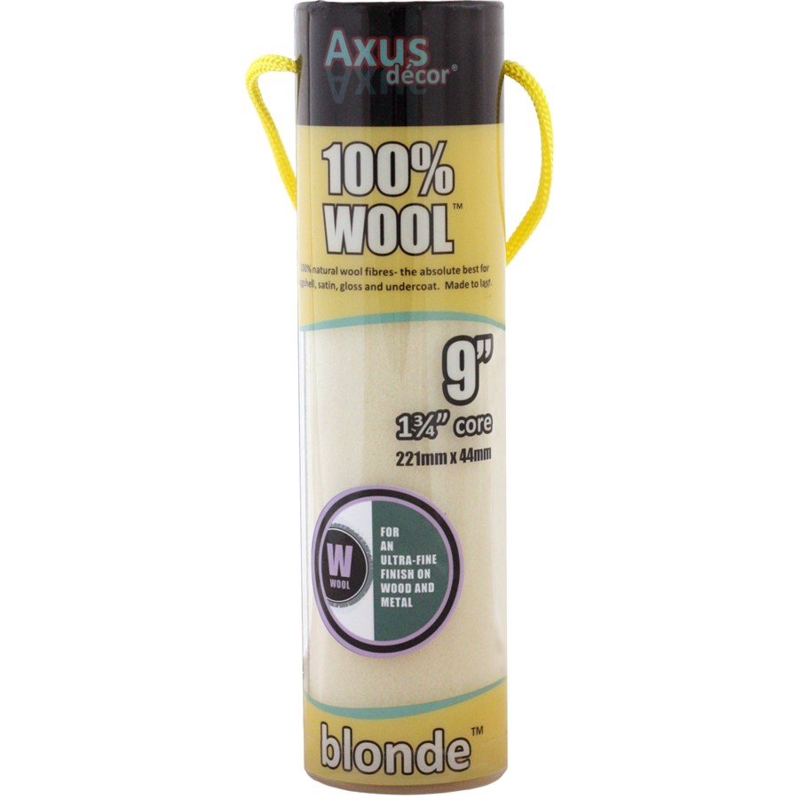 AXUS DECOR BLONDE 100% WOOL ROLLER SLEEVE9"