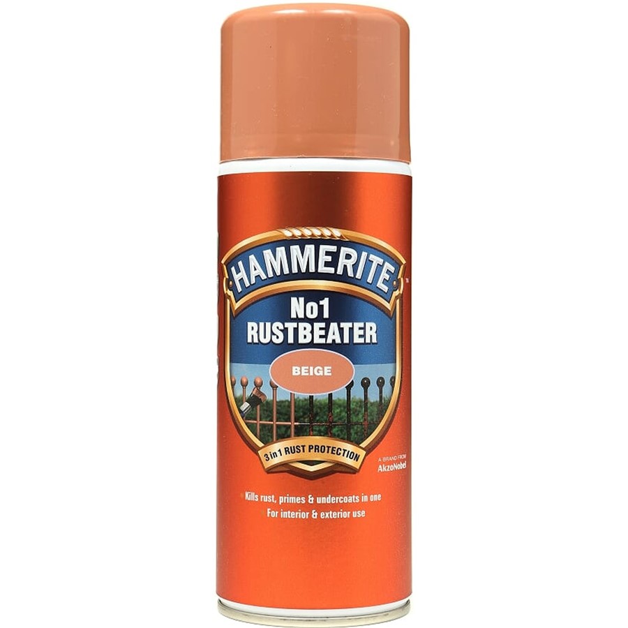 HAMMERITE RUST BEATER BEIGE 400ML AEROSOL (6)