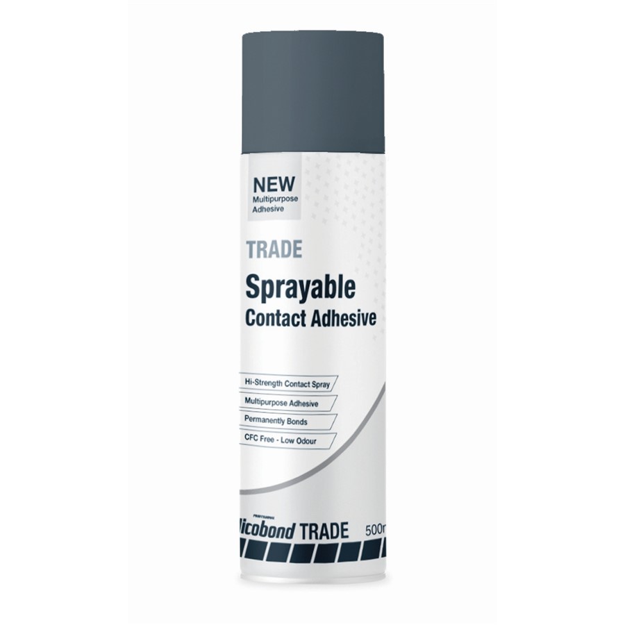 NICOBOND SPRAYABLE CONTACT ADHESIVE 500ML