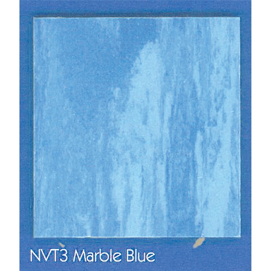NICOBOND VINYL TILE PU 2MM NVT3 MARBLE BLUE