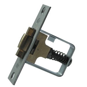 ROLLER BOLT CATCH 60X22MM BRASS;