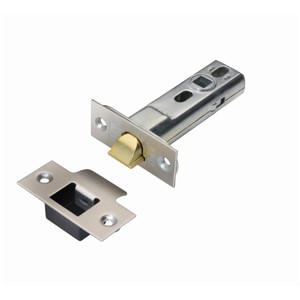 UNION HD TUBULAR LATCH 64MM RAD PLATE PB