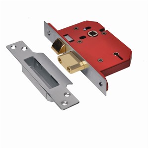 STRONGBOLT SS 68MM 5 LEVER MORTICE SASHLOCK NON BS