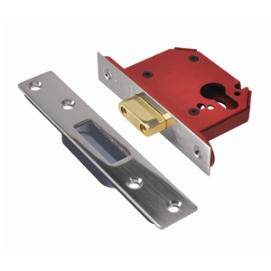 STRONGBOLT SS 81MM EURO CYLINDER MORTICE DEADLOCK CASE