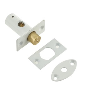 MORTICE RACK BOLT 37MM WHITE