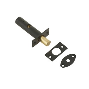 MORTICE RACK BOLT 61MM BLACK