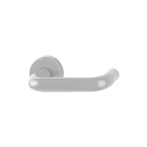 N&C SPECTRUM ROUND BAR 21MM DIA L/GREY LEVER ON ROSE