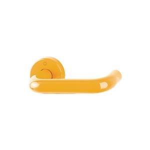 N&C SPECTRUM ROUND BAR 21MM DIA YELLOW LEVER ON ROSE