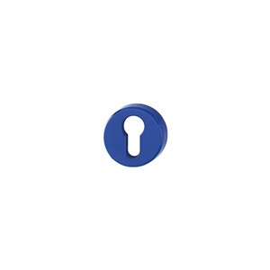 N&C SPECTRUM 52MM DIA LIGHT COBALT BLUE EURO PROFILE ESCUT (PR)