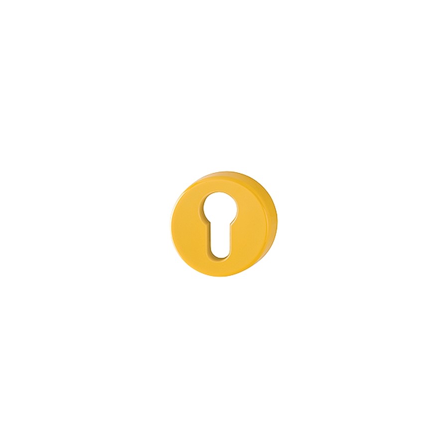 N&C SPECTRUM 52MM DIA YELLOW EURO PROFILE ESCUT (PR)