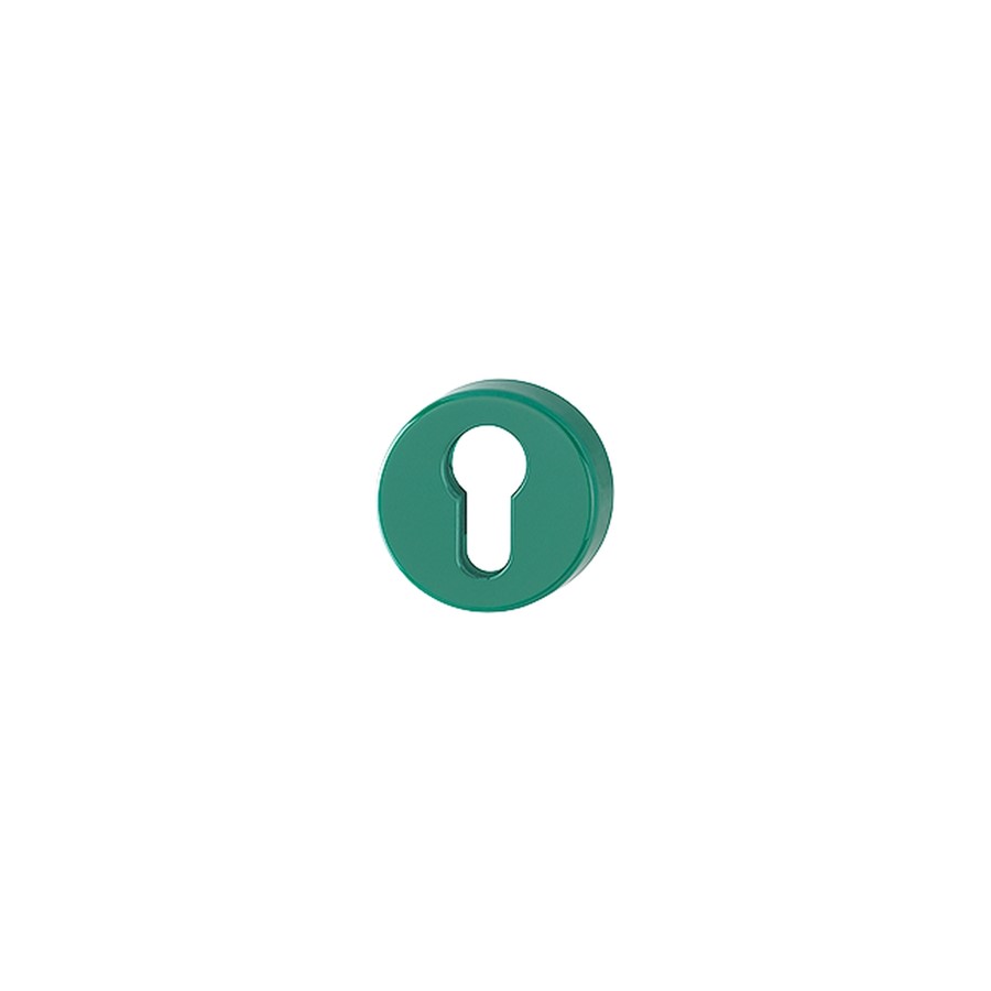 N&C SPECTRUM 52MM DIA GREEN EURO PROFILE ESCUT (PR)