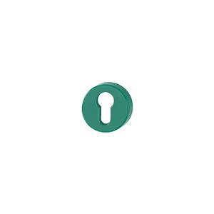 N&C SPECTRUM 52MM DIA GREEN EURO PROFILE ESCUT (PR)