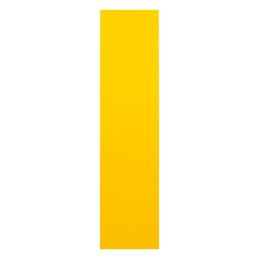 N&C SPECTRUM 305MM X 75MM YELLOW FINGER PLATE PVC